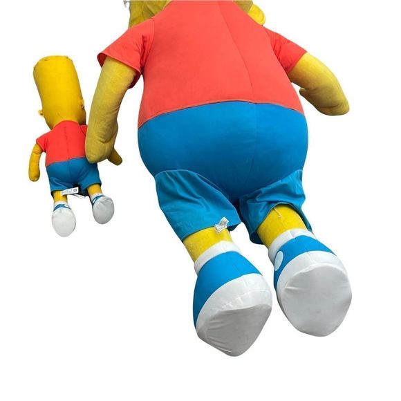 Bundle of Life Size & Mini Arcade Bart Simpson Collectors Plush (43-46” ) - Picture 6 of 10